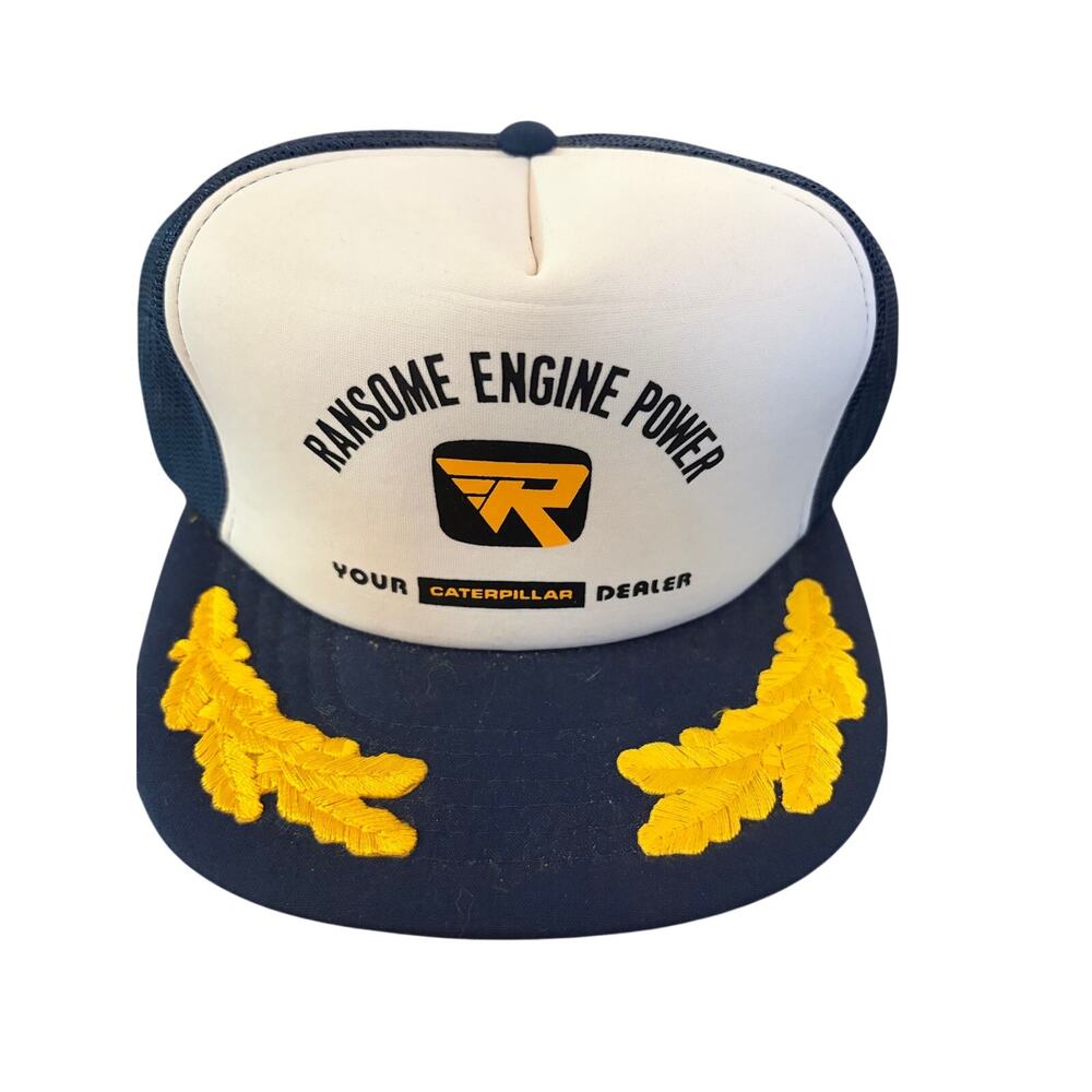 NOS Caterpillar hat- Ransome Engine power-